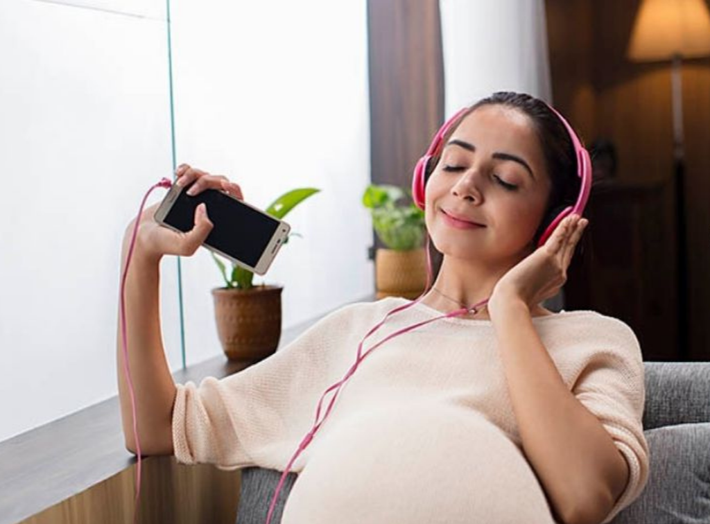 Listening ragas during pregnancy