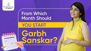 when to start garbh sanskar